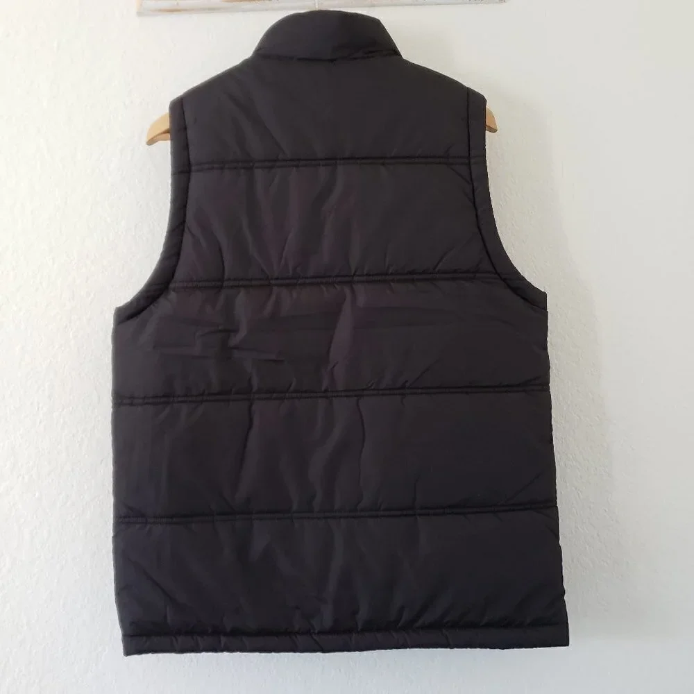 NWT - Weatherproof Vintage Men's Flannel Lined Puffer Vest - Size M